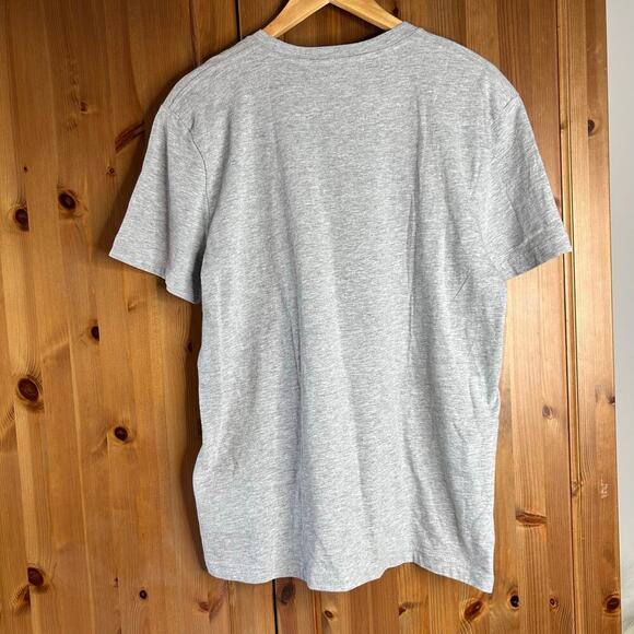 Abercrombie & Fitch Graphic Short Sleeve Tee Shirt Sz Large Gray Camp Horse Farm - Picture 8 of 8